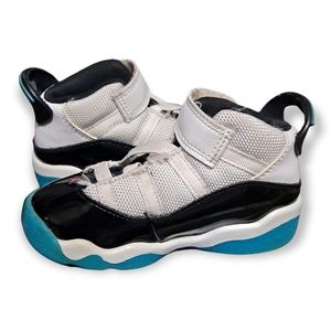 Nike Nike Jordan 6 Rings TD CK0028-100 South Beach White / Black- Hyper size 7c